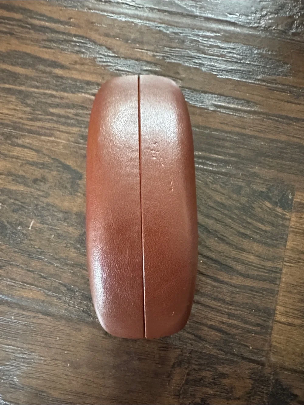 Maui Jim Brown Leather Eyewear Case Only